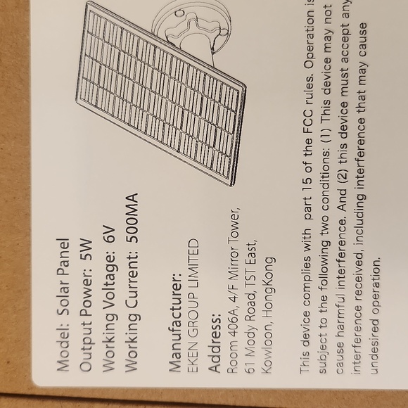 Solar power panel. 5x7 - Picture 4 of 4